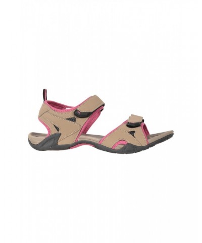 Andros Womens Sandals Brown $17.39 Footwear