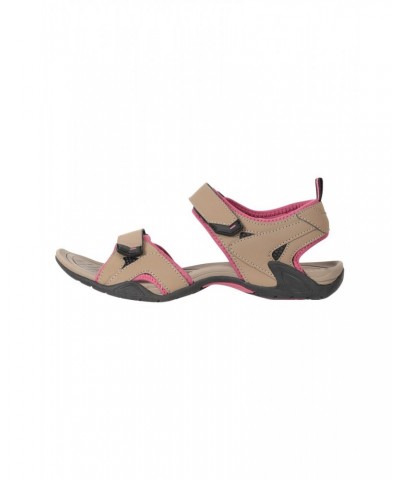 Andros Womens Sandals Brown $17.39 Footwear