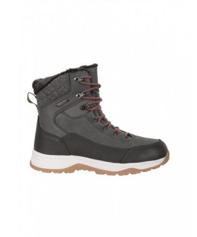 Tundra Womens Waterproof Snow Boots Khaki $40.49 Footwear