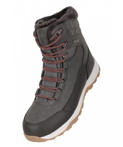 Tundra Womens Waterproof Snow Boots Khaki $40.49 Footwear