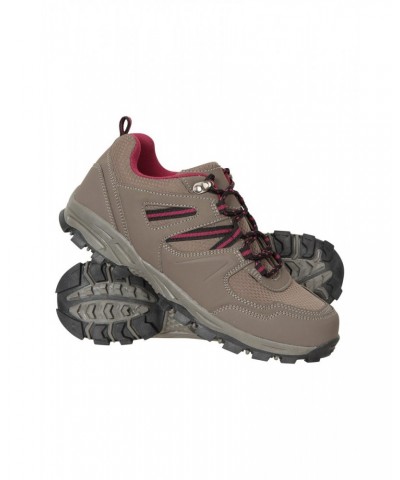 Mcleod Wide Fit Womens Hiking Shoes Light Brown $24.74 Footwear