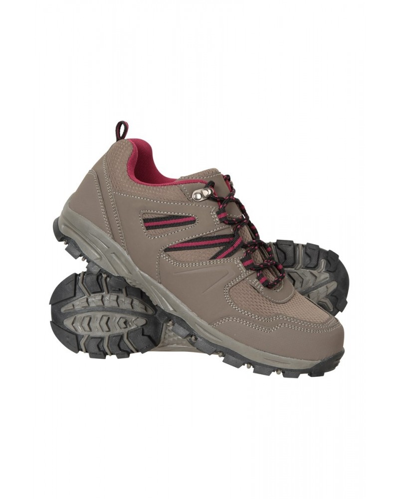 Mcleod Wide Fit Womens Hiking Shoes Light Brown $24.74 Footwear