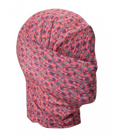 Mens Patterned Multifunctional Head Tube Coral $10.43 Accessories