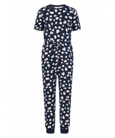 Tween Kids Brushed Jumpsuit Navy $13.49 Dresses & Skirts