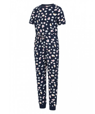 Tween Kids Brushed Jumpsuit Navy $13.49 Dresses & Skirts