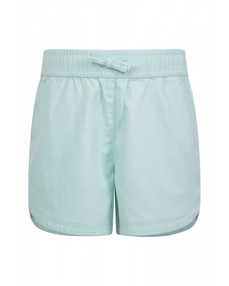 Waterfall Girls Organic Shorts Light Teal $13.99 Pants