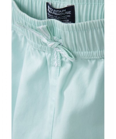 Waterfall Girls Organic Shorts Light Teal $13.99 Pants