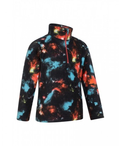 Pursuit Printed Kids Half-Zip Fleece Bright Orange $10.79 Fleece