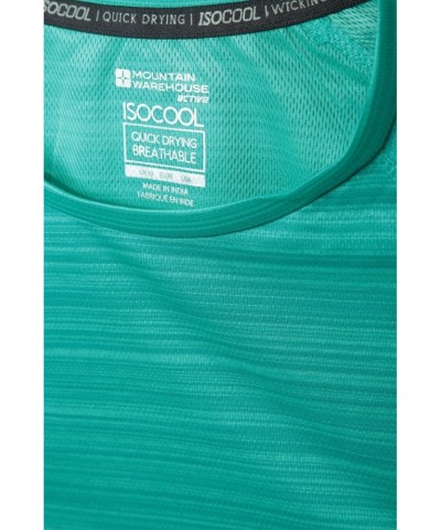 Endurance Striped Womens Tee Multipack Teal $14.84 Tops