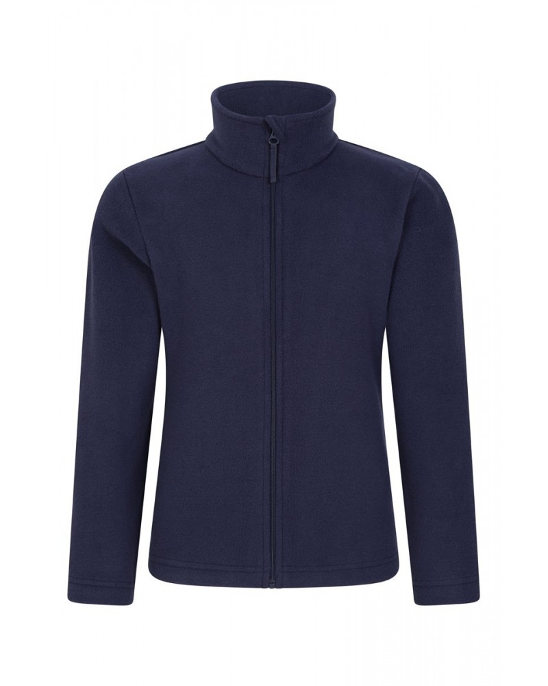 Camber II Kids Full-Zip Fleece Dark Blue $14.24 Fleece