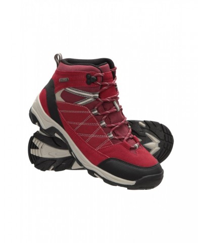 Rapid Womens Waterproof Boots Red $21.62 Footwear