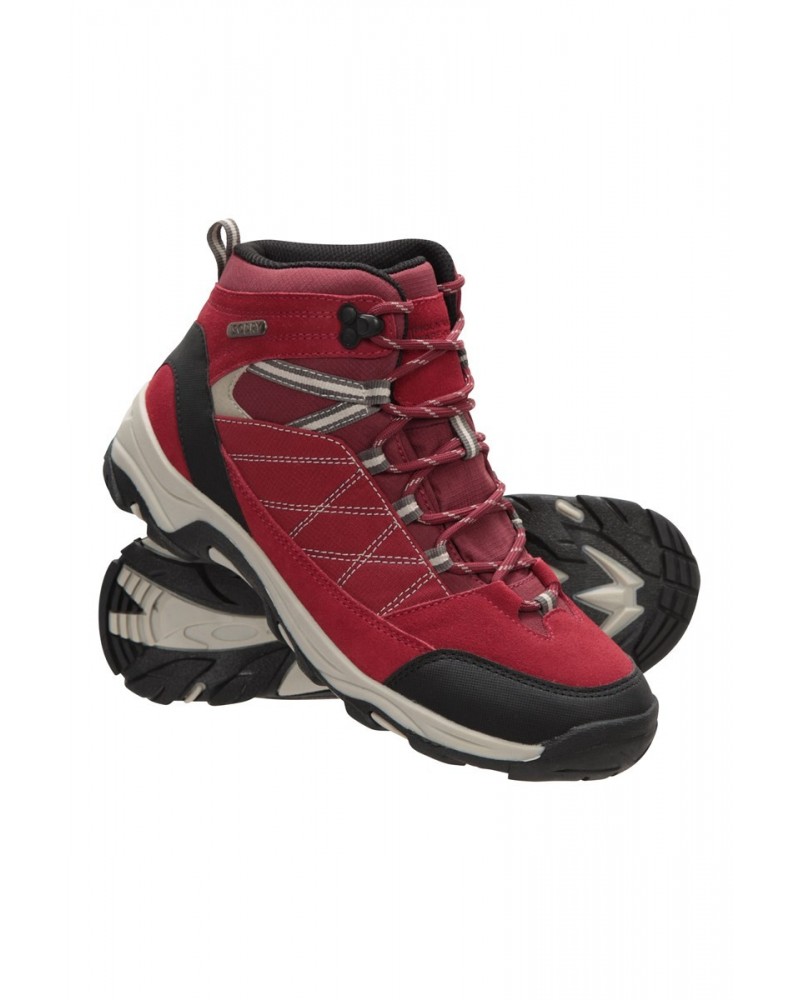 Rapid Womens Waterproof Boots Red $21.62 Footwear