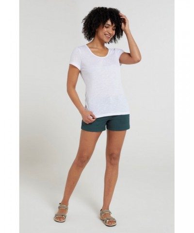 Agra Quick-Dry Womens T-Shirt White $14.49 Tops