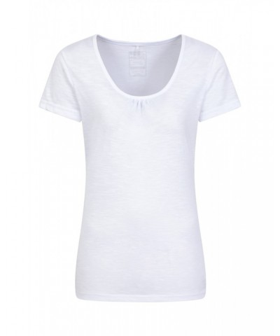 Agra Quick-Dry Womens T-Shirt White $14.49 Tops