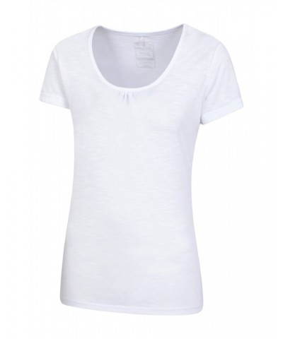 Agra Quick-Dry Womens T-Shirt White $14.49 Tops