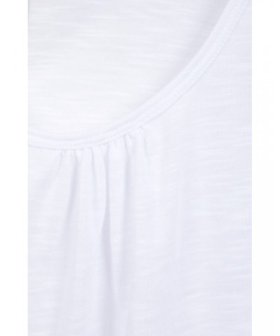 Agra Quick-Dry Womens T-Shirt White $14.49 Tops