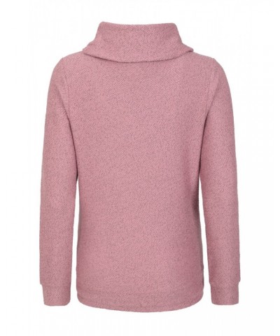 Cambridge Womens Cowl Neck Top Pink $16.72 Tops