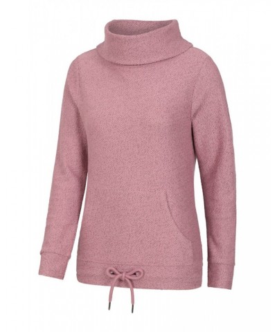 Cambridge Womens Cowl Neck Top Pink $16.72 Tops