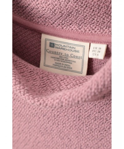 Cambridge Womens Cowl Neck Top Pink $16.72 Tops