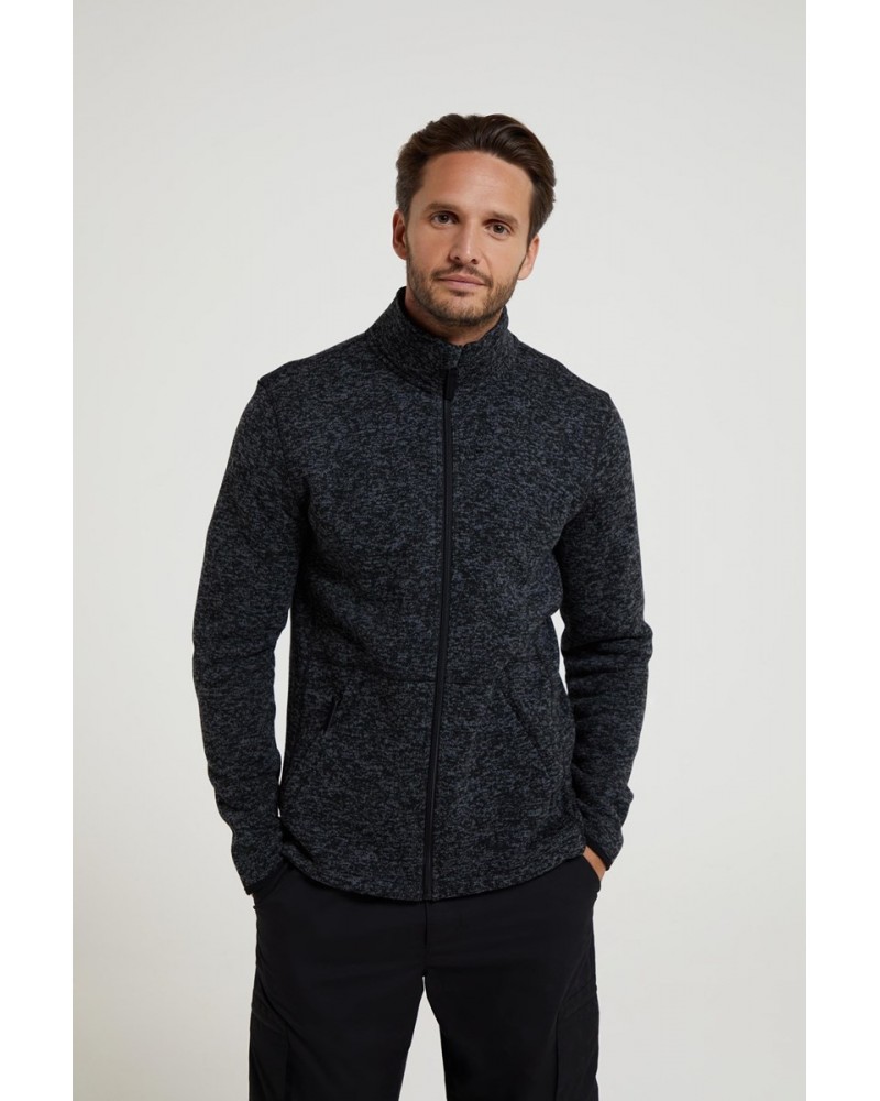 Idris III Mens Full-Zip Fleece Black $31.26 Fleece