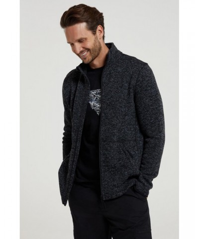 Idris III Mens Full-Zip Fleece Black $31.26 Fleece