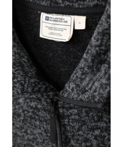 Idris III Mens Full-Zip Fleece Black $31.26 Fleece