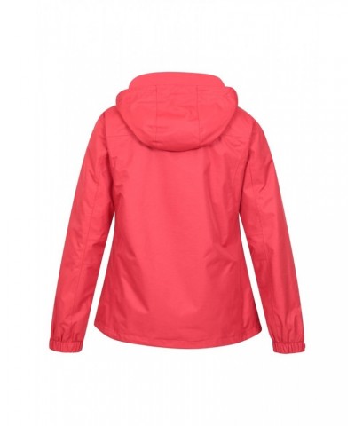 Bracken Melange Womens 3 in 1 Jacket Active Red $41.00 Jackets