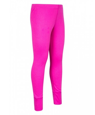 Talus Kids Base Layer Thermal Pants Pink $11.99 Base Layers