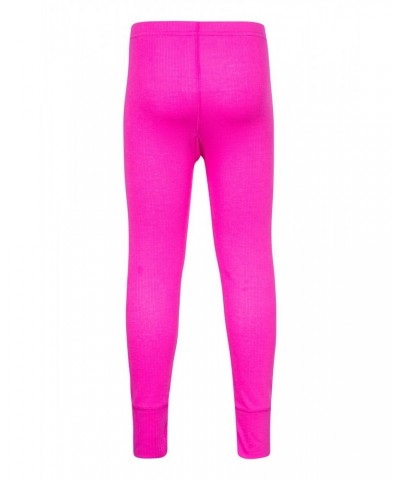 Talus Kids Base Layer Thermal Pants Pink $11.99 Base Layers