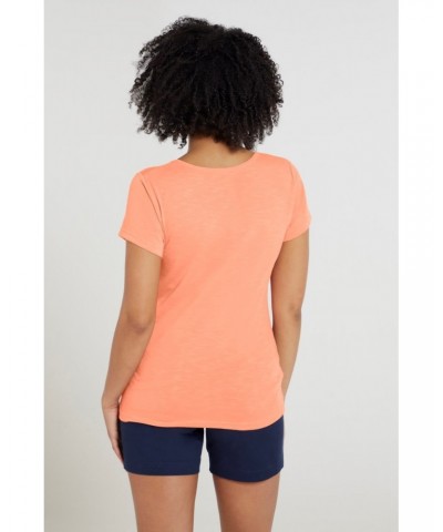 Agra Quick-Dry Womens T-Shirt Coral $12.50 Tops