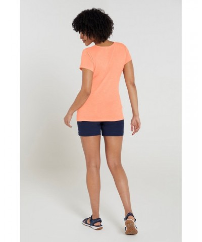 Agra Quick-Dry Womens T-Shirt Coral $12.50 Tops