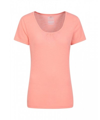 Agra Quick-Dry Womens T-Shirt Coral $12.50 Tops