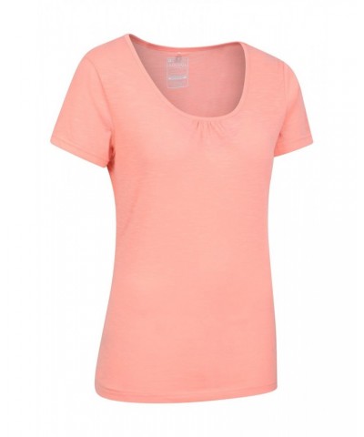 Agra Quick-Dry Womens T-Shirt Coral $12.50 Tops