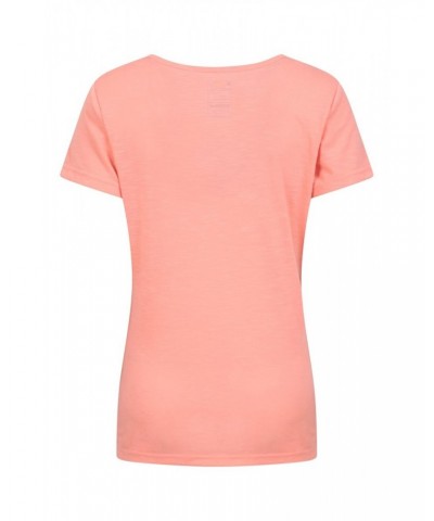 Agra Quick-Dry Womens T-Shirt Coral $12.50 Tops