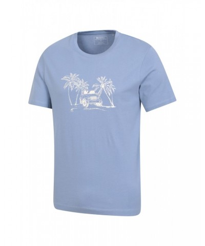 Ocean Drive Mens Organic T-Shirt Blue $13.74 Tops