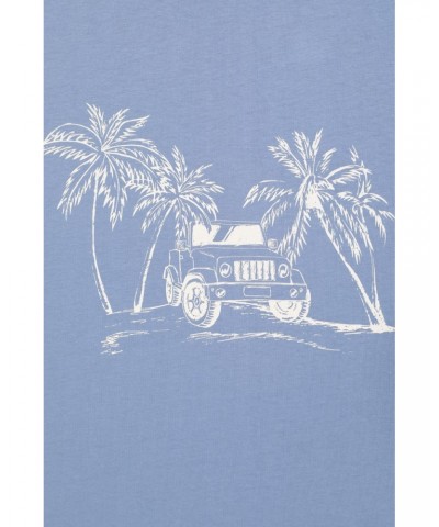 Ocean Drive Mens Organic T-Shirt Blue $13.74 Tops