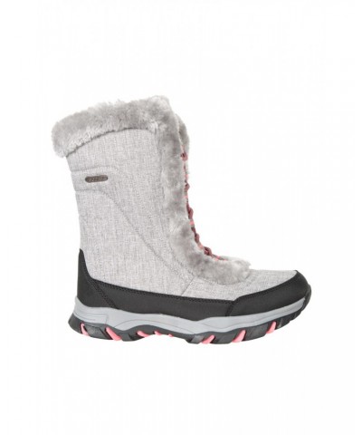 Ohio Womens Snow Boots Charcoal $32.99 Footwear