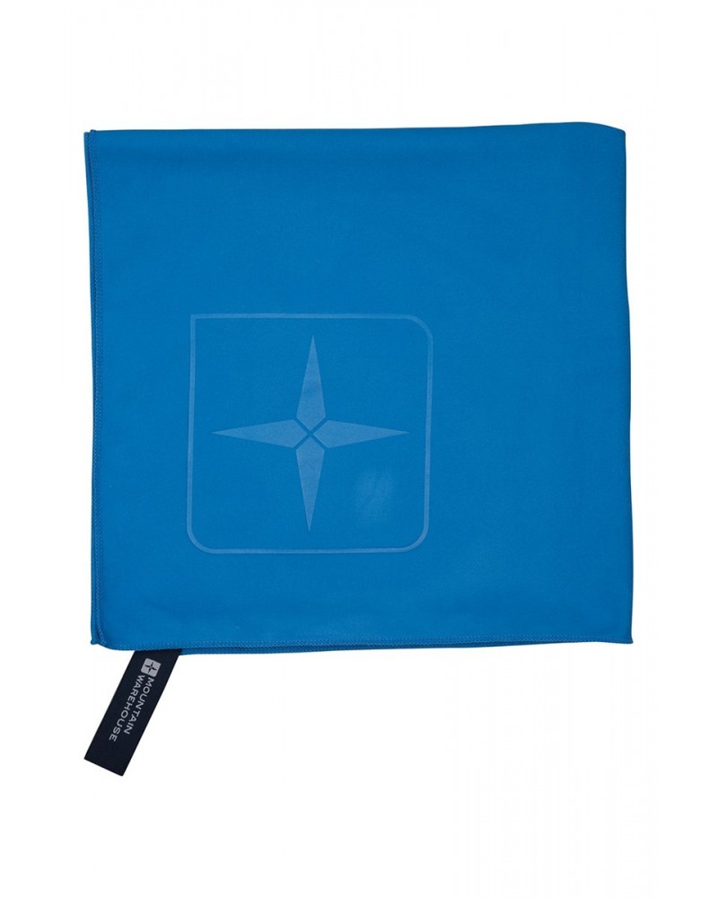 Microfibre Travel Towel - Medium - 120 x 60cm Turquoise $11.95 Travel Accessories