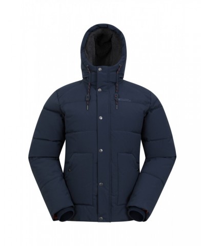 Manta Mens Sherpa Lined Insulated Jacket Navy $36.00 Jackets