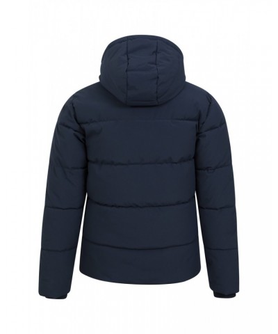 Manta Mens Sherpa Lined Insulated Jacket Navy $36.00 Jackets