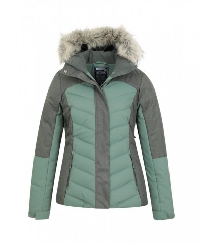 Pyrenees Womens Insulated Ski Jacket Khaki $45.60 Jackets