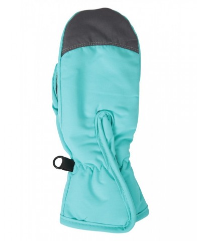 Kids Snow Mittens Teal $11.79 Accessories