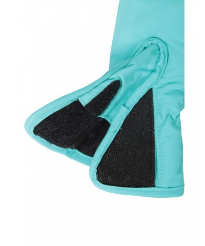 Kids Snow Mittens Teal $11.79 Accessories