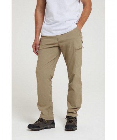 Trek Stretch Mens Pants - Regular length Dark Beige $26.50 Pants