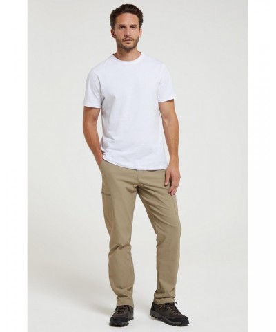 Trek Stretch Mens Pants - Regular length Dark Beige $26.50 Pants