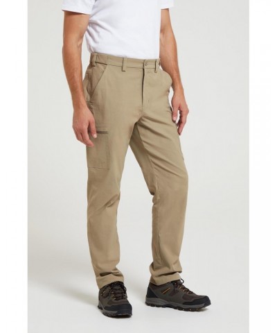 Trek Stretch Mens Pants - Regular length Dark Beige $26.50 Pants