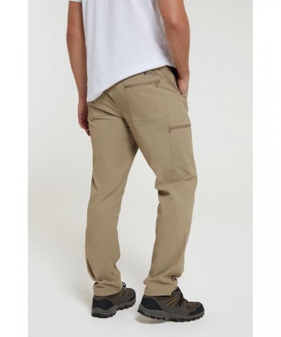 Trek Stretch Mens Pants - Regular length Dark Beige $26.50 Pants