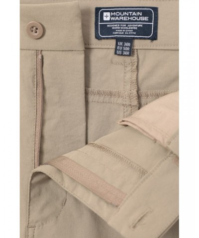 Trek Stretch Mens Pants - Regular length Dark Beige $26.50 Pants