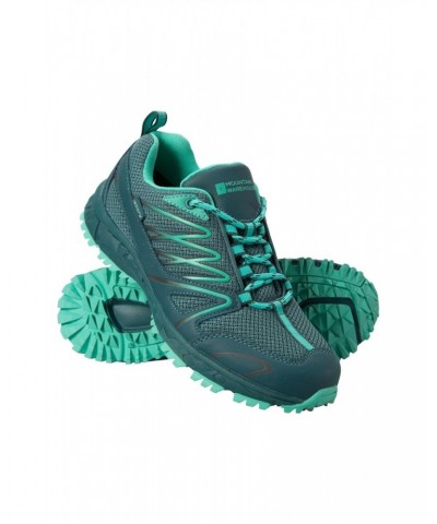 Lakeside Trail Womens Waterproof Running Shoes Petrol $21.73 Active