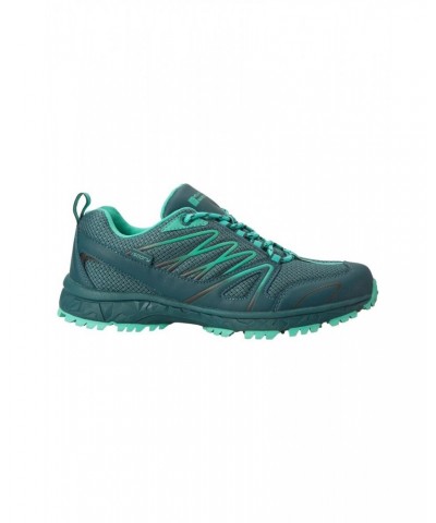 Lakeside Trail Womens Waterproof Running Shoes Petrol $21.73 Active